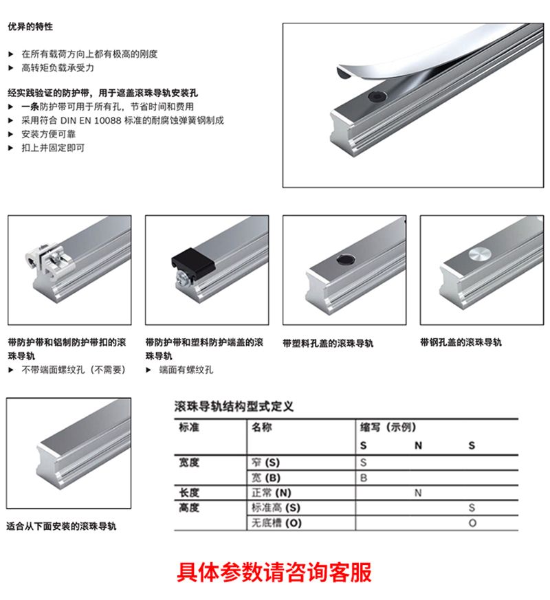 力士樂(lè)導(dǎo)軌