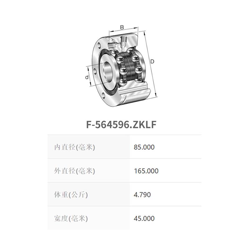 德國ina絲杠軸承F-564596.ZKLF型號齊全現貨供應(圖2)